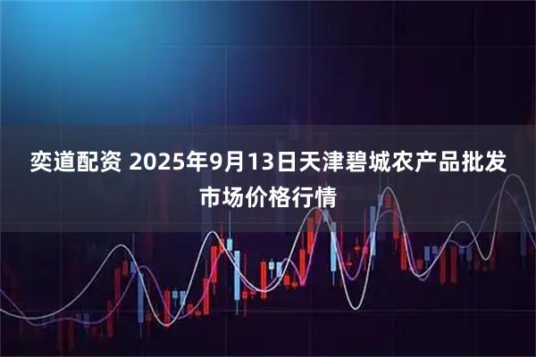 奕道配资 2025年9月13日天津碧城农产品批发市场价格行情